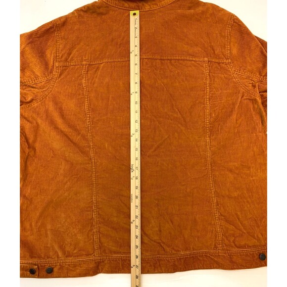 Old Navy Corduroy Jacket Womens 4X Plus Trucker Shacket Button Relaxed Cotton - Picture 6 of 9